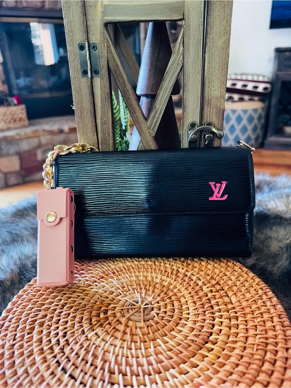 Louis Vuitton blk international green wallet reinvented vintage before 1980 - Picture 2 of 15